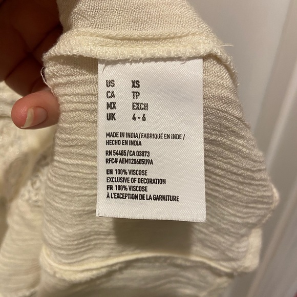 AE Off-White Knit Lace Babydoll Camisole - Picture 11 of 13